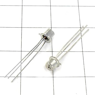 12pcs Germanium Transistor PNP GT310E ~ 2SA105 2SA106 Hfe 60-180 Fuzz Face USSR - Image 1 of 3