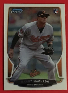 MANNY MACHADO 2013 Bowman Chrome RC Rookie Card #205 - Foto 1 di 2