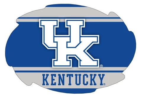 KENTUCKY STRIPE SWIRL MAGNET-KENTUCKY WILDCATS CAR MAGNET-NEW FOR 2016! Cover