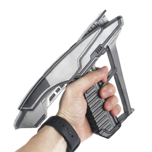 For Admiral JL Picard Hand Phaser Starfleet Pistol Resin Cosplay Handmade Props - Picture 1 of 12