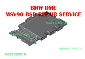 BMW DME ECU MSV90 Repair BSD code CD9304