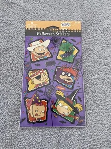 Rugrats Stickers 2000 American Greetings 2 sheets Halloween Free Shipping - Picture 1 of 2