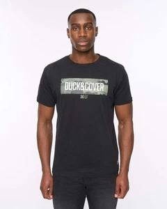 Camiseta Hombre Negra - Pato y Cubierta - 'CAMOTRAX' - Imagen 1 de 9