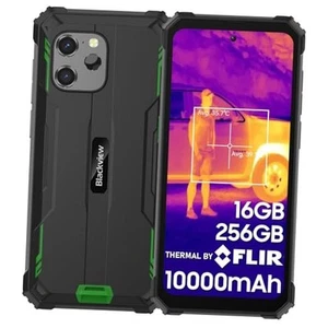 Smartphone robuste débloqué, BV8900 (caméra thermique FLIR) vert robuste - Photo 1/7