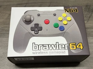Retro Fighters Brawler64 Wireless Controller for Nintendo 64 N64 Brand *NEW* - Picture 1 of 5