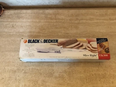 Cuchillo de talla eléctrico Black & Decker Slice derecho EK300 en caja Foto 1 de 2