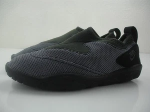 Men's 7 M Nike Aqua Socks Gray Black Water Shoes Slip-On Scuba Diving Vtg 1992 - Picture 1 of 12