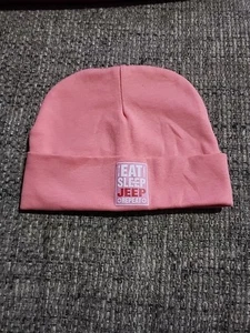 Eat Sleep Jeep Repeat Kids Beanie..Not Sure On Size - Picture 1 of 3