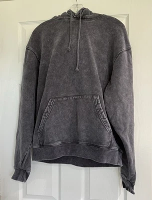 Kith 101 Sueded Fleece Williams 连帽衫 Nightfall 尺码 XS 穿过两次 — 第 1/4 张图片