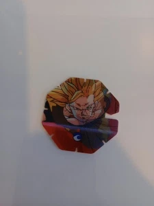34. Super Saiyan 3 Goku vs Majin Buu - Series 2 Tazo - Dragon Ball Z Dizk - Picture 1 of 2