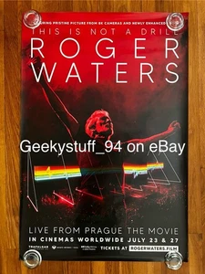 Roger Waters This Is Not A Drill SS Theatrical Movie Poster 27x40 - Picture 1 of 11