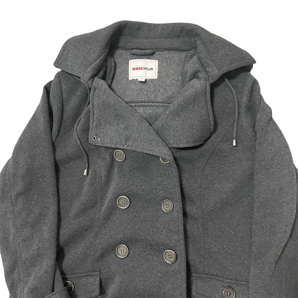 Bongo Plus Mujer 1X Gris Bolsillo Abotonable Foto 1 de 4