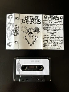 Rigor Mortis - Demo #1 1986 RARE Thrash Speed Metal EP Demo Tape Cassette - Picture 1 of 2