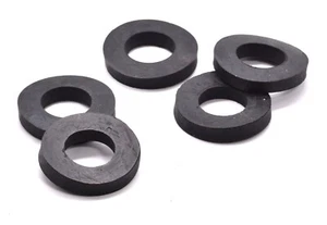 3/4" ID x 1 1/2" OD x 1/4" Rubber Flat Washers 3/4" Spacers All Weather - Picture 1 of 8