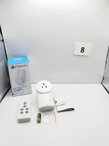 ETEKCITY Zap Remote Outlet Switch 10-BH9938U 120V 60Hz Remote - Picture 1 of 6