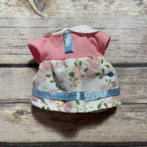 Sylvanian Families Calico Critters Dress Up Clothes Clothing Pink Floral Party - Picture 1 of 3