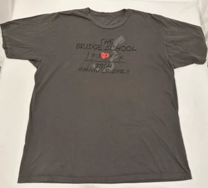 Bridge School Benefit 2011 Shoreline Ampitheater Concert Eddie Vedder Shirt (XL) - Picture 1 of 12