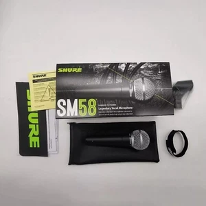 SHURE SM58S Dynamic Vocal Microphone With On/Off Switch Fast Free Shipping New  - Zdjęcie 1 z 7