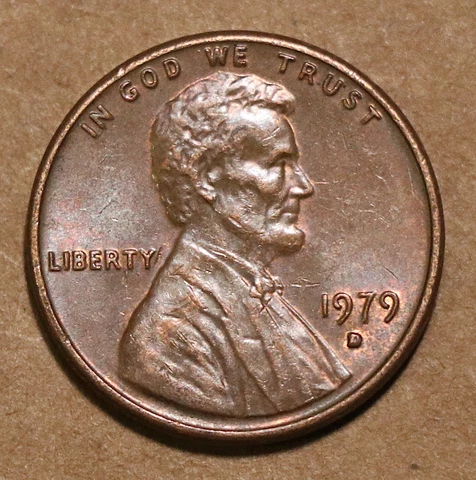 1979 D Lincoln Memorial cent Cover