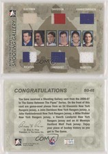 2006 ITG Between the Pipes Shooting Gallery Ed Giacomin John Vanbiesbrouck HOF