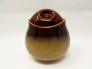 Nova Brown by Sango Zuckerdose brauner Rand hellbraun Mitte b349 - Bild 1 von 2