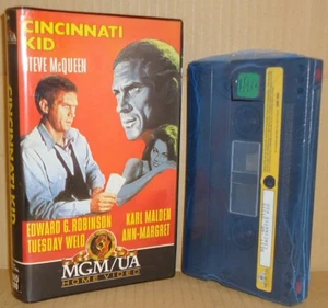 MGM/UA   Steve McQueen  CINCINNATI KID   Video 2000  Rarität  NEU OVP - Imagen 1 de 1