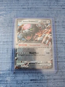 Pokémon TCG Bloodmoon Ursaluna ex 141/167 Ultra Rare Twilight Masquerade NM/M - Picture 1 of 2
