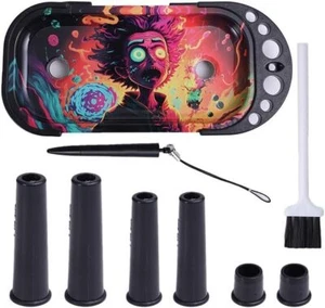 2024 New Tobacco Rolling Tray With Cone Holder Foldable Brush Stand Roll Machine - Picture 1 of 11