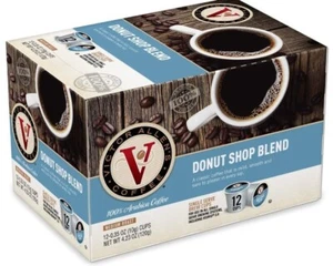 Victor Allen's Single Serve K-Cup Pods - 12 K-Cups - Donut Shop Blend - Picture 1 of 1