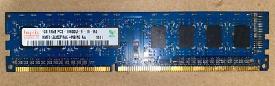 Hynix HMT112U6DFR8C-H9 1GB DIMM PC3-10600 DDR3 1333MHz Desktop Memory RAM 240 - Image 1 of 2