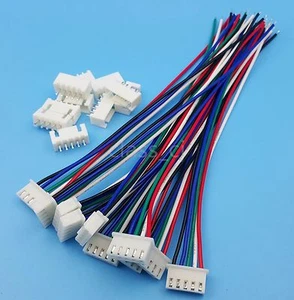 10 juegos XH2.54 5 pines 1007 24AWG de un solo extremo 15 cm conector de cable a placa - Imagen 1 de 3