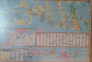Mapa plegable en papel de los Cayos de Florida de Florida (U) - Imagen 1 de 1