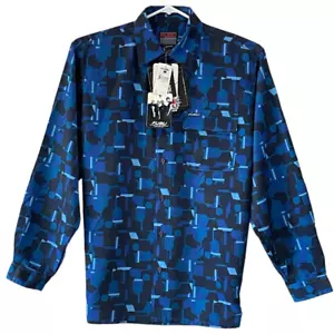 Vintage FUBU Collection Button Down Shirt Mens Size Large Multicolor Long Sleeve - Picture 1 of 10