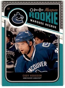 2011-12 O-Pee-Chee Cody Hodgson Rookie #552 Vancouver Canucks