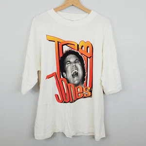 Tom Jones White Cotton Full Size S To 4XL Shirt Unisex BL533 - Picture 1 of 3