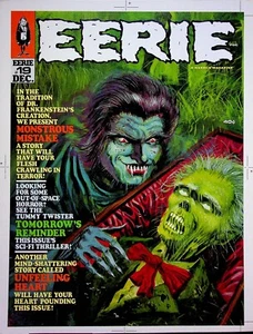 Eerie Warren Magazine #19 Verlagsmeister Enrich Alan Willow März 1969 #WA - Bild 1 von 2
