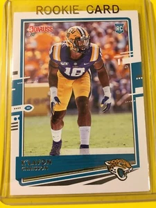 🔥🔥2020 Donruss K’LAVON CHAISSON ROOKIE RC #267 Jacksonville Jaguars - Picture 1 of 2