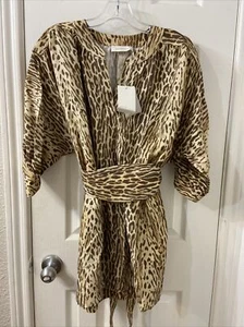zimmermann Espionage Silk Tunic Belted Top Sz 0 (item 11.4) - Picture 1 of 9