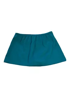 Victoria's Secret Swim Skirt Teal Aqua Blue Size Small EUC - Picture 1 of 5