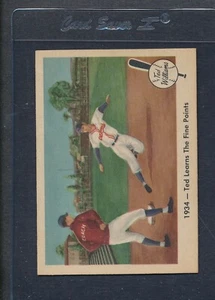 1959 Fleer Ted Williams #004 1934 - Ted Learns The Fine Points NM/MT *279 - Picture 1 of 1
