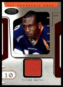 2002 Fleer Hot Prospects Ashley Lelie Rookie 0384/1000 Denver Broncos #109 - Picture 1 of 2