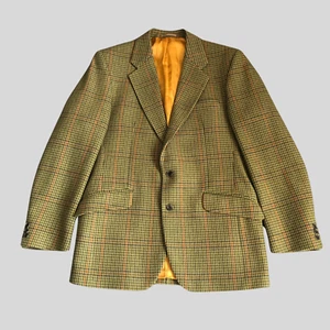 Bladen Supasax Jacket Mens 40L Green Tweed Wool Hacking Country Hunting Shooting - Picture 1 of 9