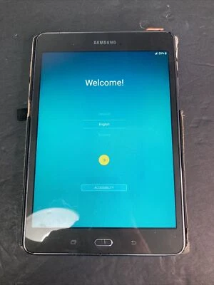 Samsung Galaxy Tab A SM-T357T 16GB, Wi-Fi +T-Mobile, 8in with case bundle - Image 1 of 4