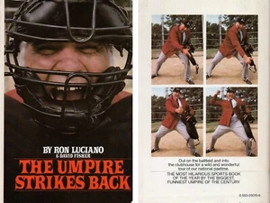 The Umpire Strikes Back - Ron Luciano- HC w/DJ 1st PRINT 1980 - Picture 1 of 1
