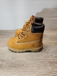 Timberland Premium 6" Waterproof Boots, Little Boys Size 6 M, Wheat - Picture 1 of 7