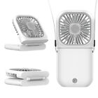 Portable Mini Fan USB Rechargeable Foldable Handheld Small Fan with Power Bank