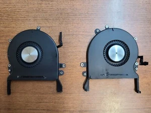 OEM MACBOOK PRO A2141 2019 16" LEFT & RIGHT CPU COOLING FANS 923-03874 923-03875 - Picture 1 of 2