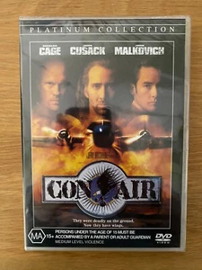Con Air DVD Region 4 New & Sealed Nicolas Cage - Picture 1 of 1