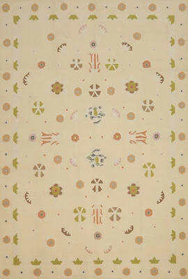 Reversible Kilim Durrie Kelim Rugs Handwoven Modern Carpets 9x12 ft - Image 1 of 4