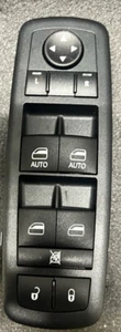 2008-2012 Dodge Jeep Chrysler Driver Left Front Window Switch Power 4602533 - Picture 1 of 3